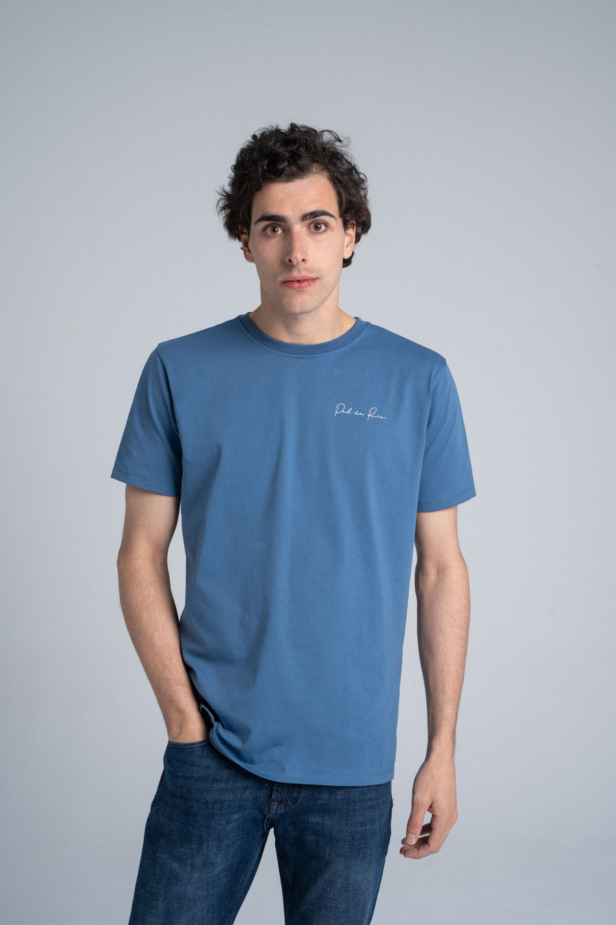 Camiseta Azul Gemelos